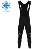Fietskleding (Fietsshirt Lange Mouw + Lange Koersbroek) 2025 Arkea-B B Hotels Winter Thermal Fleece - Rood