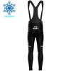Fietskleding (Fietsshirt Lange Mouw + Lange Koersbroek) 2025 Solution Tech Vini Fantini Winter Thermal Fleece - Zwart