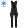 Fietskleding (Fietsshirt Lange Mouw + Lange Koersbroek) 2025 Visma Lease A Bike Winter Thermal Fleece - Geel