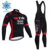 Fietskleding (Fietsshirt Lange Mouw + Lange Koersbroek) 2026 Visma Lease A Bike Winter Thermal Fleece - Zwart Fietskleding (Fietsshirt Lange Mouw + Lange Koersbroek) 2026 Visma Lease A Bike Winter Thermal Fleece - Zwart