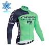 Wielershirt 2026 Orbea Factory Winter Thermal Fleece - Groente Wielershirt 2026 Orbea Factory Winter Thermal Fleece - Groente