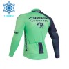Wielershirt 2026 Orbea Factory Winter Thermal Fleece - Groente