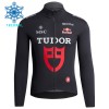 Wielershirt 2026 Tudor Pro Cycling Team Winter Thermal Fleece - Zwart Wielershirt 2026 Tudor Pro Cycling Team Winter Thermal Fleece - Zwart