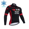 Wielershirt 2026 Visma Lease A Bike Winter Thermal Fleece - Zwart Wielershirt 2026 Visma Lease A Bike Winter Thermal Fleece - Zwart