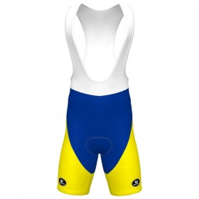 Fietsbroek Kort met Bretels 2025 Flanders Baloise - Blauw
