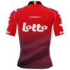 Fietskleding (Fietsshirt + Korte Koersbroek) 2025 Lotto - Rood