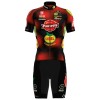 Fietskleding (Fietsshirt + Korte Koersbroek) 2025 Pauwels Sauzen Cibel Clementines - Rood Fietskleding (Fietsshirt + Korte Koersbroek) 2025 Pauwels Sauzen Cibel Clementines - Rood