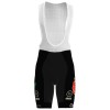 Fietskleding (Fietsshirt + Korte Koersbroek) 2025 Pauwels Sauzen Cibel Clementines - Rood