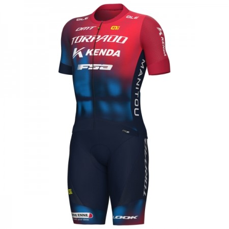 Fietskleding (Fietsshirt + Korte Koersbroek) 2025 Torpado Kenda Factory - Rood Fietskleding (Fietsshirt + Korte Koersbroek) 2025 Torpado Kenda Factory - Rood