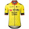 Fietskleding (Fietsshirt + Korte Koersbroek) 2025 Visma Lease A Bike Belgisch Kampioenschap - Geel