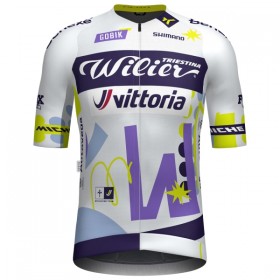 Fietskleding (Fietsshirt + Korte Koersbroek) 2025 Wilier Vittoria MTB Factory Team - Wit