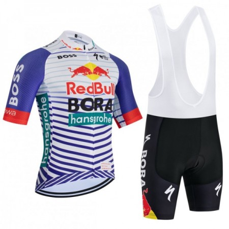 Fietskleding (Fietsshirt + Korte Koersbroek) 2026 BORA-Hansgrohe Bull - Rood - Wit Fietskleding (Fietsshirt + Korte Koersbroek) 2026 BORA-Hansgrohe Bull - Rood - Wit