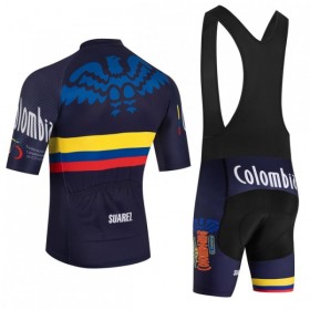 Fietskleding (Fietsshirt + Korte Koersbroek) 2026 Colombia - Zwart
