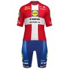 Fietskleding (Fietsshirt + Korte Koersbroek) 2026 Lidl-Trek Danish Champion - Rood Fietskleding (Fietsshirt + Korte Koersbroek) 2026 Lidl-Trek Danish Champion - Rood