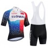 Fietskleding (Fietsshirt + Korte Koersbroek) 2026 Slovakia - Wit Fietskleding (Fietsshirt + Korte Koersbroek) 2026 Slovakia - Wit