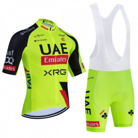 Fietskleding (Fietsshirt + Korte Koersbroek) 2026 UAE TEAM EMIRATES XRG - Geel Fietskleding (Fietsshirt + Korte Koersbroek) 2026 UAE TEAM EMIRATES XRG - Geel