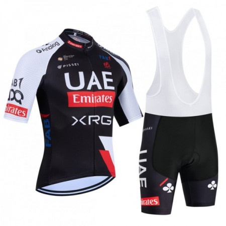 Fietskleding (Fietsshirt + Korte Koersbroek) 2026 UAE TEAM EMIRATES XRG - Zwart Fietskleding (Fietsshirt + Korte Koersbroek) 2026 UAE TEAM EMIRATES XRG - Zwart
