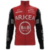 Fietskleding (Fietsshirt Lange Mouw + Lange Koersbroek) 2025 Arkea-B B Hotels - Rood