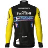 Fietskleding (Fietsshirt Lange Mouw + Lange Koersbroek) 2025 Solution Tech Vini Fantini - Zwart