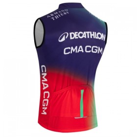 Fietsvest 2026 Decathlon CMA CGM - Blauw