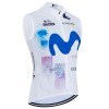 Fietsvest 2026 Movistar Team - Wit Fietsvest 2026 Movistar Team - Wit