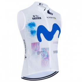 Fietsvest 2026 Movistar Team - Wit