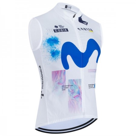 Fietsvest 2026 Movistar Team - Wit Fietsvest 2026 Movistar Team - Wit
