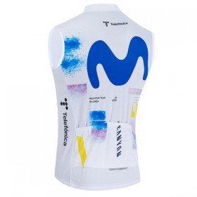 Fietsvest 2026 Movistar Team - Wit
