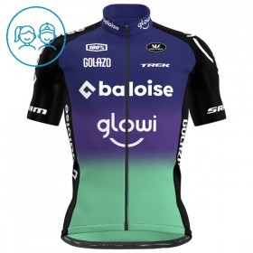 Kind Fietskleding (Fietsshirt + Korte Koersbroek) 2025 Baloise Glowi Lions - Groente