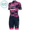 Kind Fietskleding (Fietsshirt + Korte Koersbroek) 2025 Hagens Berman Jayco - Roze Kind Fietskleding (Fietsshirt + Korte Koersbroek) 2025 Hagens Berman Jayco - Roze