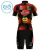Kind Fietskleding (Fietsshirt + Korte Koersbroek) 2025 Pauwels Sauzen Cibel Clementines - Rood Kind Fietskleding (Fietsshirt + Korte Koersbroek) 2025 Pauwels Sauzen Cibel Clementines - Rood