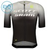 Kind Fietskleding (Fietsshirt + Korte Koersbroek) 2025 Scott Sram - Zwart