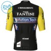 Kind Fietskleding (Fietsshirt + Korte Koersbroek) 2025 Solution Tech Vini Fantini - Zwart