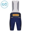 Kind Fietskleding (Fietsshirt + Korte Koersbroek) 2025 Trek Factory Racing - Blauw