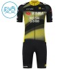 Kind Fietskleding (Fietsshirt + Korte Koersbroek) 2025 Visma Lease A Bike - Zwart Kind Fietskleding (Fietsshirt + Korte Koersbroek) 2025 Visma Lease A Bike - Zwart