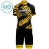 Kind Fietskleding (Fietsshirt + Korte Koersbroek) 2025 X-Sauce Factory Team - Zwart Kind Fietskleding (Fietsshirt + Korte Koersbroek) 2025 X-Sauce Factory Team - Zwart