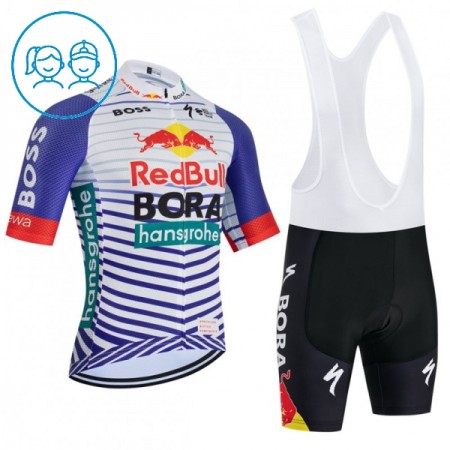 Kind Fietskleding (Fietsshirt + Korte Koersbroek) 2026 BORA-Hansgrohe Bull - Rood - Wit Kind Fietskleding (Fietsshirt + Korte Koersbroek) 2026 BORA-Hansgrohe Bull - Rood - Wit