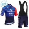 Kind Fietskleding (Fietsshirt + Korte Koersbroek) 2026 Groupama-FDJ - Blauw Kind Fietskleding (Fietsshirt + Korte Koersbroek) 2026 Groupama-FDJ - Blauw