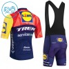 Kind Fietskleding (Fietsshirt + Korte Koersbroek) 2026 Lidl-Trek - Blauw