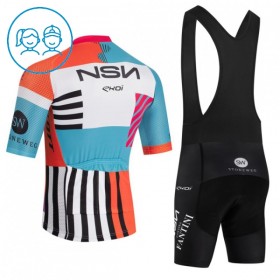 Kind Fietskleding (Fietsshirt + Korte Koersbroek) 2026 NSN Cycling Team