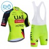 Kind Fietskleding (Fietsshirt + Korte Koersbroek) 2026 UAE TEAM EMIRATES XRG - Geel Kind Fietskleding (Fietsshirt + Korte Koersbroek) 2026 UAE TEAM EMIRATES XRG - Geel