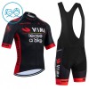 Kind Fietskleding (Fietsshirt + Korte Koersbroek) 2026 Visma Lease A Bike - Zwart Kind Fietskleding (Fietsshirt + Korte Koersbroek) 2026 Visma Lease A Bike - Zwart