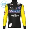 Kind Fietskleding (Fietsshirt Lange Mouw + Lange Koersbroek) 2025 Solution Tech Vini Fantini - Zwart