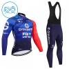 Kind Fietskleding (Fietsshirt Lange Mouw + Lange Koersbroek) 2026 Groupama-FDJ - Blauw Kind Fietskleding (Fietsshirt Lange Mouw + Lange Koersbroek) 2026 Groupama-FDJ - Blauw