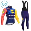Kind Fietskleding (Fietsshirt Lange Mouw + Lange Koersbroek) 2026 Lidl-Trek - Blauw Kind Fietskleding (Fietsshirt Lange Mouw + Lange Koersbroek) 2026 Lidl-Trek - Blauw