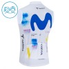 Kind Fietsvest 2026 Movistar Team - Wit