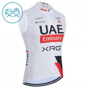 Kind Fietsvest 2026 UAE TEAM EMIRATES XRG - Wit