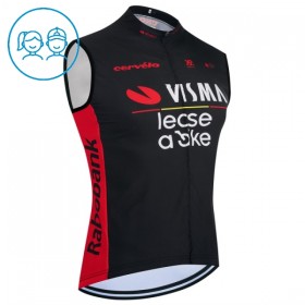 Kind Fietsvest 2026 Visma Lease A Bike - Zwart