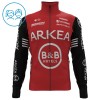 Kind Wielershirt 2025 Arkea-B B Hotels Lange Mouw - Rood Kind Wielershirt 2025 Arkea-B B Hotels Lange Mouw - Rood