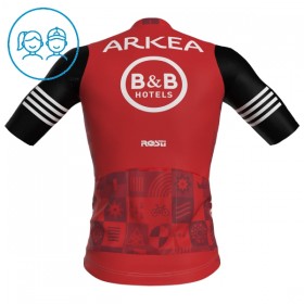 Kind Wielershirt 2025 Arkea-B B Hotels - Rood